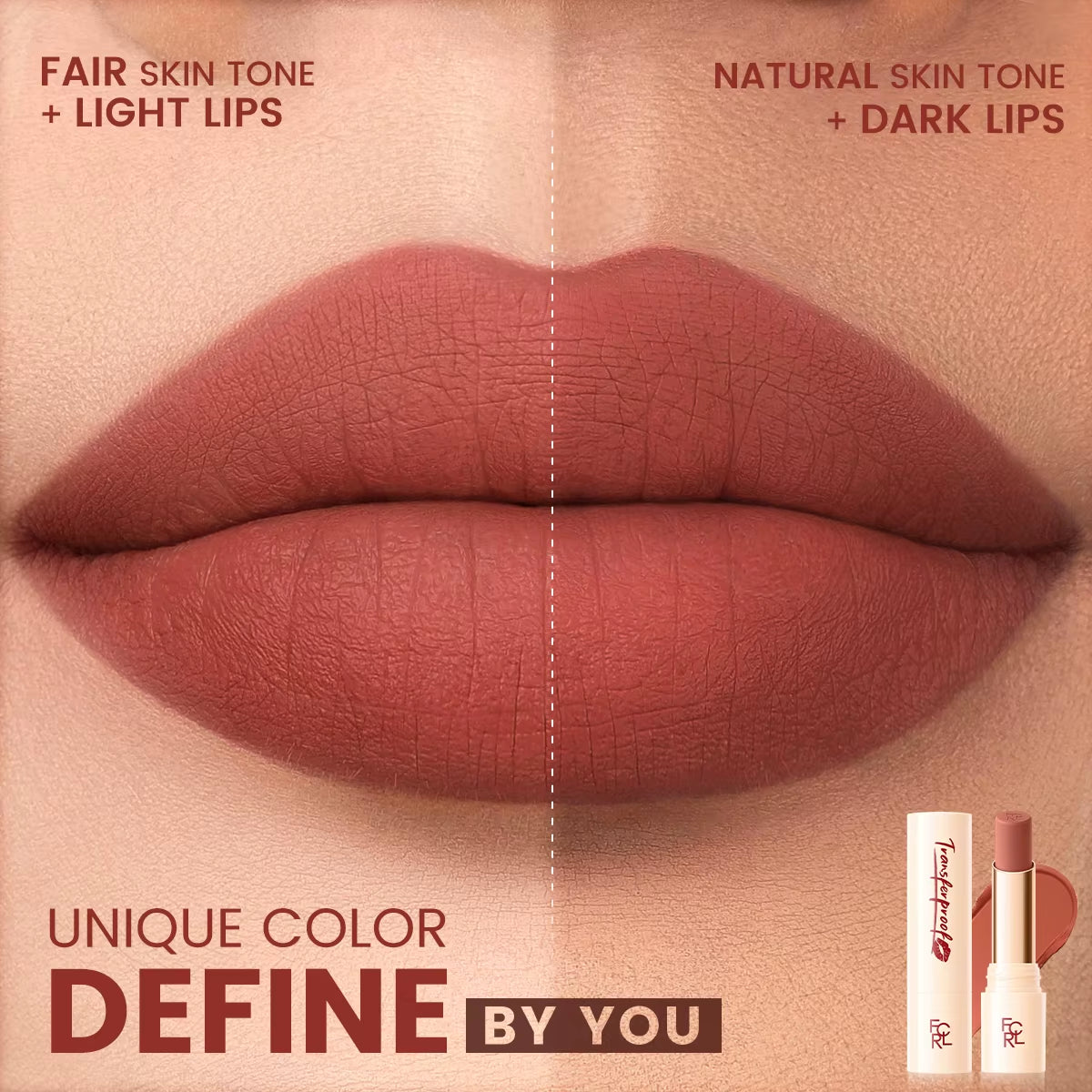 Lightweight Matte Lipstick Waterproof Transferproof Lip Balm High Pigmented Moisturizing Lip Tints Makeup Cosmetics